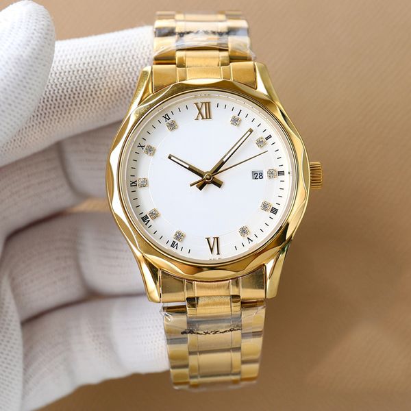 classic men watches automatic mens watch 41mm sapphire mirror steel strap fine wristwatches gift montres de luxe, Slivery;brown
classic men watches automatic mens watch 41mm sapphire mirror steel strap fine wristwatches gift montres de luxe, Slivery;brown