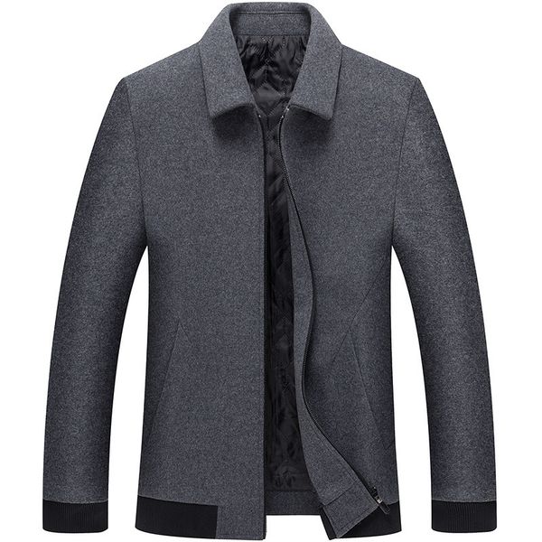 men's wool blends parklees autumn warm trench coat men windproof solid slim zipper jacket casual colorblock stylish plus size mens over, Black
men's wool blends parklees autumn warm trench coat men windproof solid slim zipper jacket casual colorblock stylish plus size mens over, Black