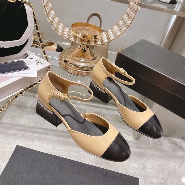 designer luxury coco dress shoes mid heel chunky pump genuine leather woman fashion shoe loafers mocassins leisure shoes size 35-41 sandals, Black
designer luxury coco dress shoes mid heel chunky pump genuine leather woman fashion shoe loafers mocassins leisure shoes size 35-41 sandals, Black