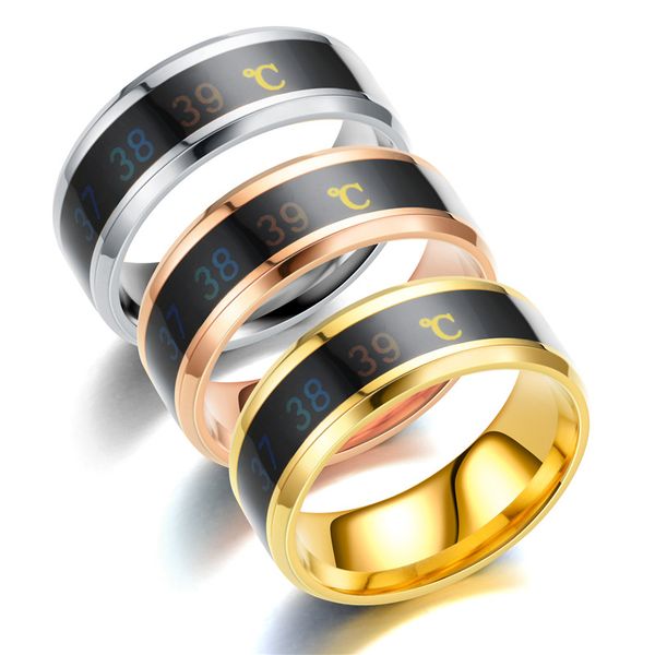 8mm titanium steel ring intelligent temperature sensing rings hoops designer bohemian luxury for women hoop pearl clover silver wedding circ
8mm titanium steel ring intelligent temperature sensing rings hoops designer bohemian luxury for women hoop pearl clover silver wedding circ