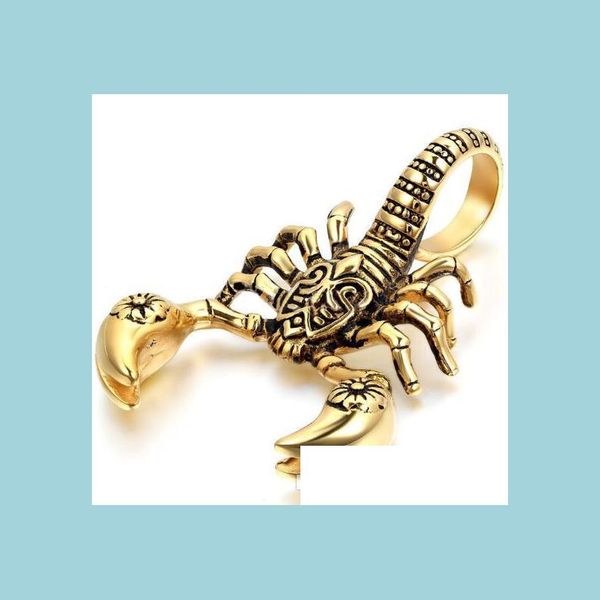 pendant necklaces animal scorpion pendant necklace for men women antique gold sier punk 3d necklaces rope chain cool hip ho mjfashion dhqal, Silver
pendant necklaces animal scorpion pendant necklace for men women antique gold sier punk 3d necklaces rope chain cool hip ho mjfashion dhqal, Silver