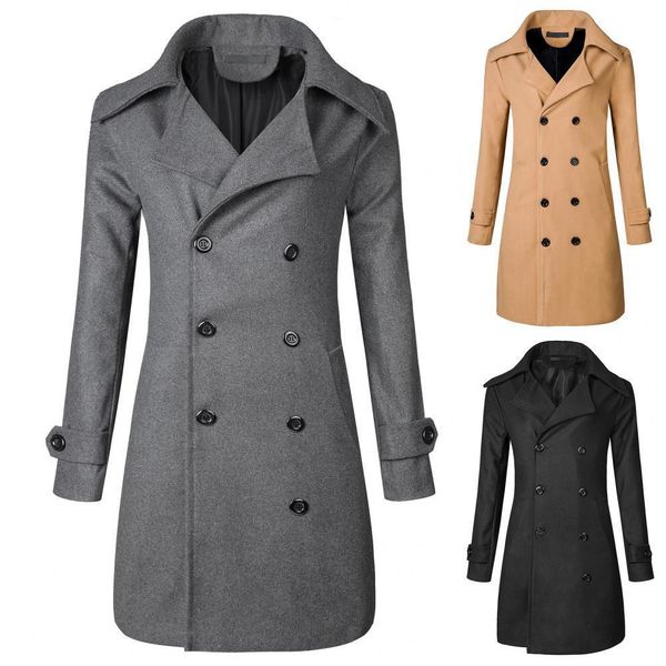 men's jackets men's coat doublebreasted slim korean style long coat thick slim warm solid color windbreaker jacket for autumn wint, Black;brown
men's jackets men's coat doublebreasted slim korean style long coat thick slim warm solid color windbreaker jacket for autumn wint, Black;brown