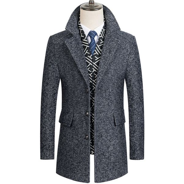 men's wool blends men wool blends coats winter scarf collar woolen men overcoat thick luxurious windbreaker jacket brand clothing 22093, Black
men's wool blends men wool blends coats winter scarf collar woolen men overcoat thick luxurious windbreaker jacket brand clothing 22093, Black