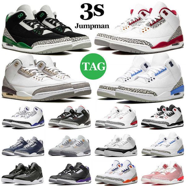 jumpman 3 3s men basketball shoes cardinal red cement black cat og race true blue a ma maniere unc mens trainers sports sneakers
jumpman 3 3s men basketball shoes cardinal red cement black cat og race true blue a ma maniere unc mens trainers sports sneakers