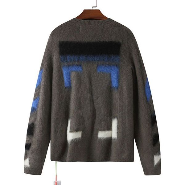 men's sweaters designer sweater mens womens arrow color gradient cardigan senior classic multicolor round neck autumn winter keep warm, White;black
men's sweaters designer sweater mens womens arrow color gradient cardigan senior classic multicolor round neck autumn winter keep warm, White;black