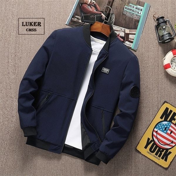 mens jackets luker cmss summer autumn men jacket coats casual solid thin baseball jacket male stand collar fashion zipper coat plus size 6xl, Black;brown
mens jackets luker cmss summer autumn men jacket coats casual solid thin baseball jacket male stand collar fashion zipper coat plus size 6xl, Black;brown