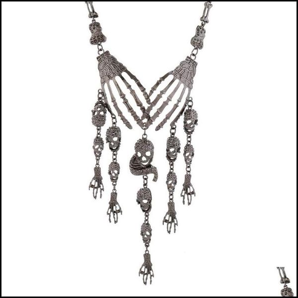 pendant necklaces pendant necklaces exaggerated ghost hand mtilayer skl necklace tassel charm collar fashion halloween jew jewelshops otoa2, Silver
pendant necklaces pendant necklaces exaggerated ghost hand mtilayer skl necklace tassel charm collar fashion halloween jew jewelshops otoa2, Silver