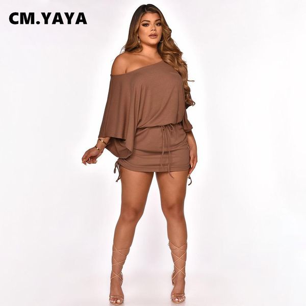 dresses cm.yaya women off shoulder batwing long sleeve ruched up side mini bodycon dress, Black;gray
dresses cm.yaya women off shoulder batwing long sleeve ruched up side mini bodycon dress, Black;gray