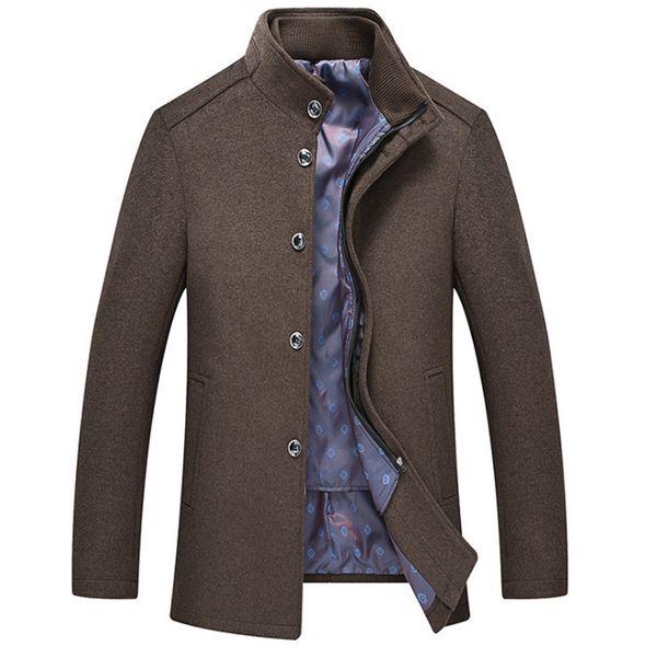 men's wool blends winter woolen coat men fashion cotton liner wool blend jacket mens casual warm outerwear abrigo hombre greywine red 2, Black
men's wool blends winter woolen coat men fashion cotton liner wool blend jacket mens casual warm outerwear abrigo hombre greywine red 2, Black