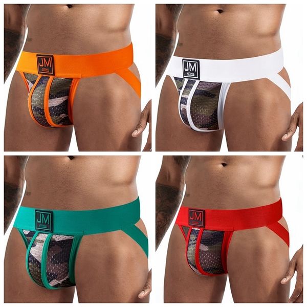 briefs panties 4pcs lot jockmail jockstrap men underwear camouflage mesh pouch cuecas short gay man male athletic supporters 220930, Red;black
briefs panties 4pcs lot jockmail jockstrap men underwear camouflage mesh pouch cuecas short gay man male athletic supporters 220930, Red;black