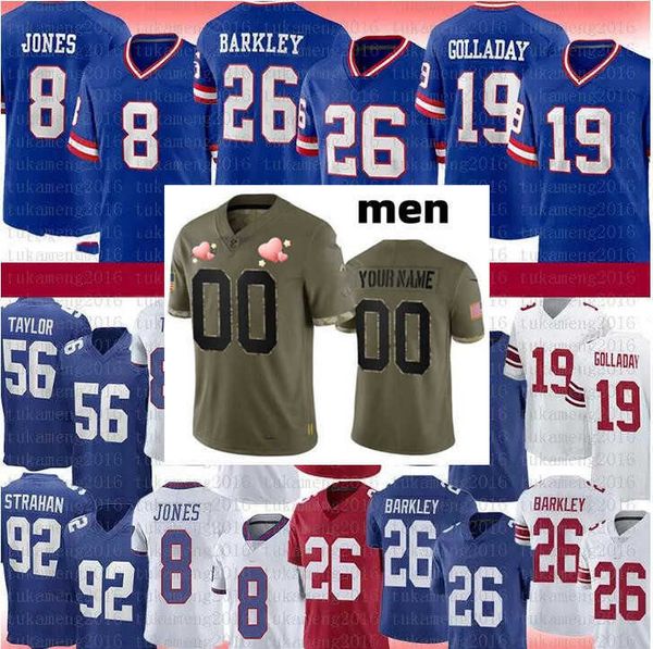 football jersey new york''giants''5 kayvon thibodeaux 56 taylor 26 saquon barkley 8 daniel jones 92 michael strahan 29 x, Black;red
football jersey new york''giants''5 kayvon thibodeaux 56 taylor 26 saquon barkley 8 daniel jones 92 michael strahan 29 x, Black;red