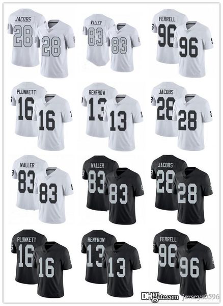 college wear men women 83 darren waller 28 josh jacobs 16 jim plunkett 13 hunter renfrow 96 clelin ferrell football jerseys, Black
college wear men women 83 darren waller 28 josh jacobs 16 jim plunkett 13 hunter renfrow 96 clelin ferrell football jerseys, Black