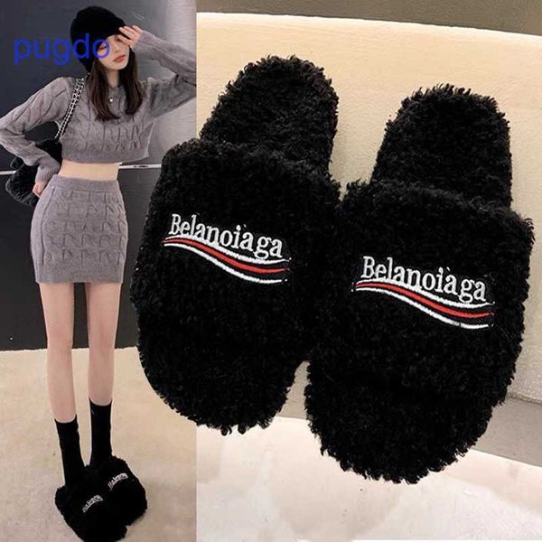 2023 designer ba lenciaga winter slippers price paris wool slippers for women in autumn and winter wear mesh re, Black
2023 designer ba lenciaga winter slippers price paris wool slippers for women in autumn and winter wear mesh re, Black