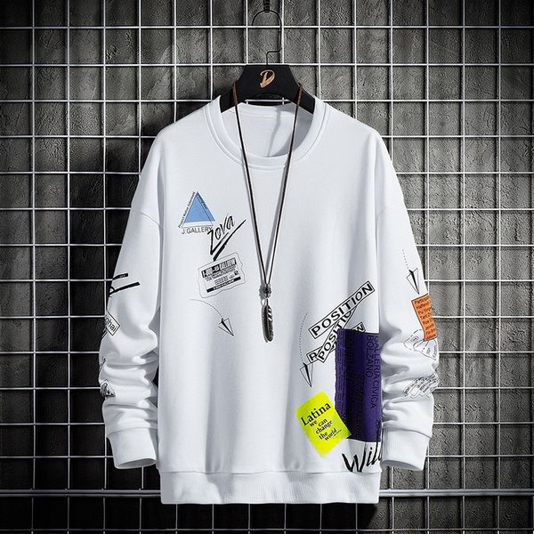 men sweatshirts long sleeve shirts crew neck sweatshirts graphic printed hoodies high street clothing autumn clothes, Black
men sweatshirts long sleeve shirts crew neck sweatshirts graphic printed hoodies high street clothing autumn clothes, Black