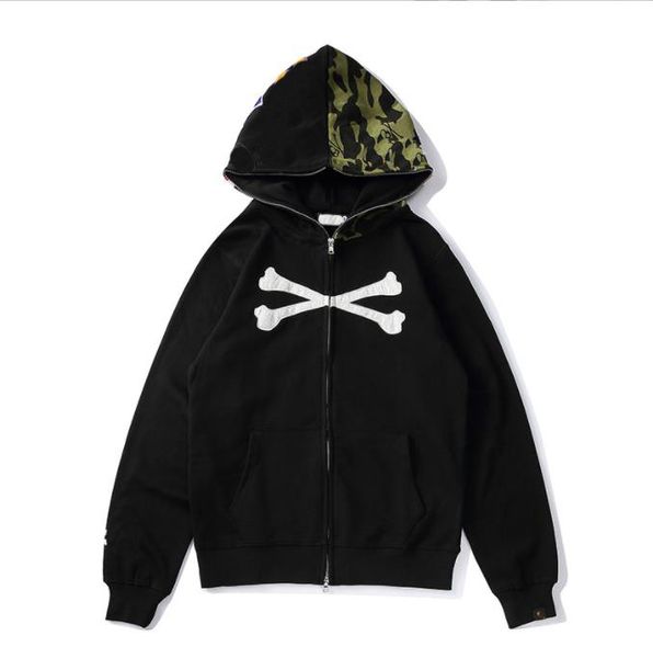 men's cardigan hoodie long sleeve lovers style high--quality fabric explosive shark skull hoodie 3d printing sweatshirt hoodies for men, Black
men's cardigan hoodie long sleeve lovers style high--quality fabric explosive shark skull hoodie 3d printing sweatshirt hoodies for men, Black