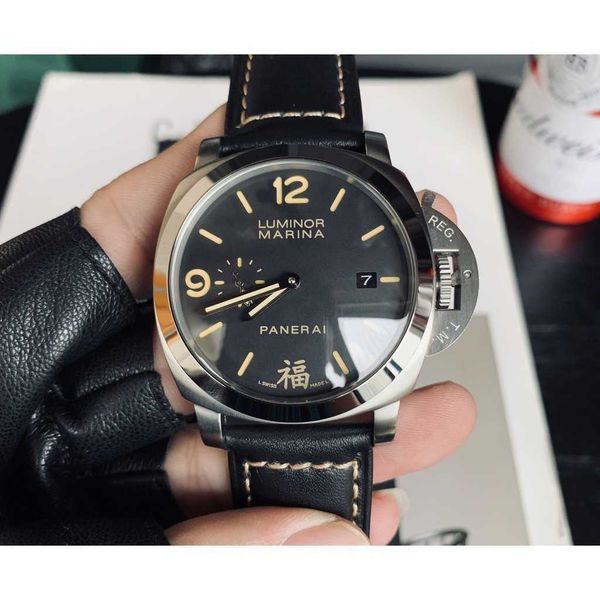 luxury watches for mens mechanical watch 44mm dial paneraiss automatic men s watch brand italy sport wristwatches, Slivery;brown
luxury watches for mens mechanical watch 44mm dial paneraiss automatic men s watch brand italy sport wristwatches, Slivery;brown