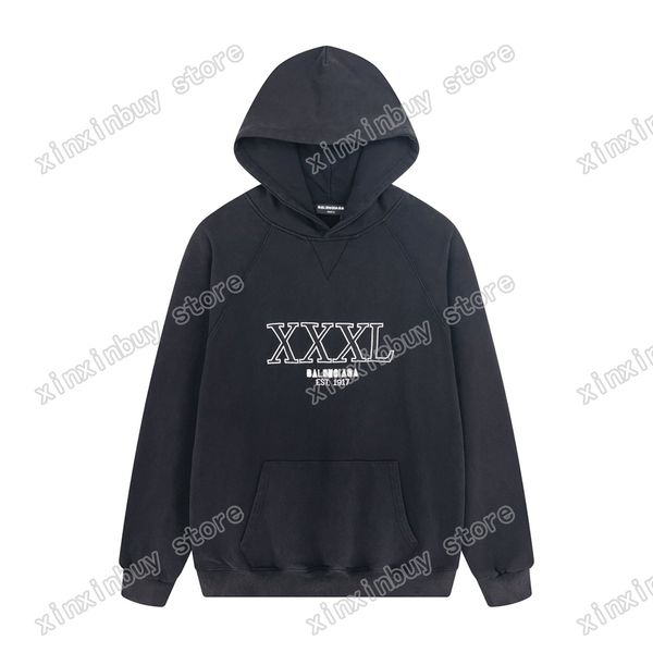 xinxinbuy men designer hoodie sweatshirts xxxl letter paris embroidery 1917 women black white khaki m-2xl, Black;brown
xinxinbuy men designer hoodie sweatshirts xxxl letter paris embroidery 1917 women black white khaki m-2xl, Black;brown