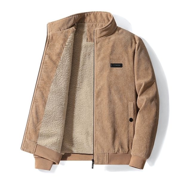 mens jackets casual men plus velvet thicken jacket male winter jackets fleece parkas male cotton clothing 220930, Black;brown
mens jackets casual men plus velvet thicken jacket male winter jackets fleece parkas male cotton clothing 220930, Black;brown