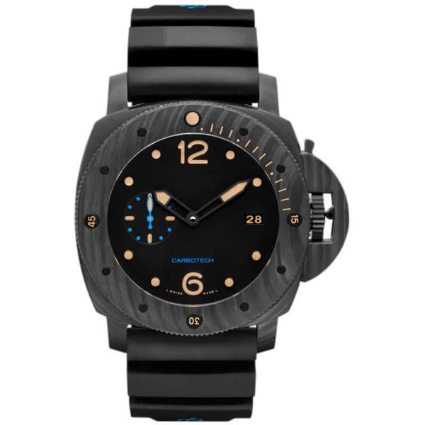 pam 0616 mens automatic watches 47mm dial black color 2555 mechanical movement carbotech wristwatch luminous hozm r08m, Slivery;brown
pam 0616 mens automatic watches 47mm dial black color 2555 mechanical movement carbotech wristwatch luminous hozm r08m, Slivery;brown
