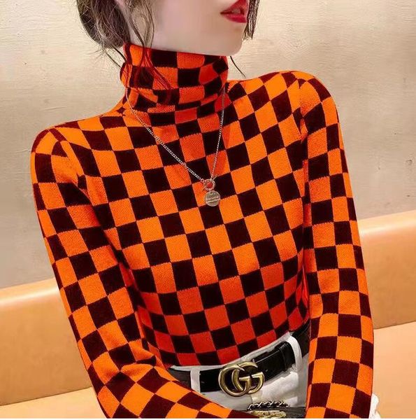 women's sweaters for luxury autumn winter turtleneck long sleeve t shirt vintage letter basic t-shirt lady tee top, White;black
women's sweaters for luxury autumn winter turtleneck long sleeve t shirt vintage letter basic t-shirt lady tee top, White;black