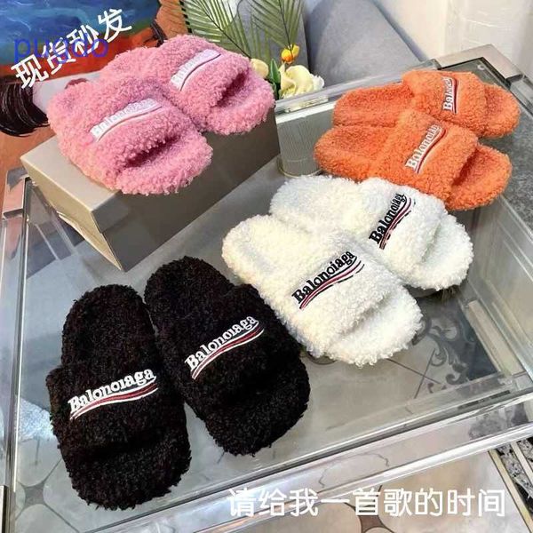 2023 designer ba lenciaga winter slippers price paris wool women wear outwardly 2023 autumn and new home thick, Black
2023 designer ba lenciaga winter slippers price paris wool women wear outwardly 2023 autumn and new home thick, Black