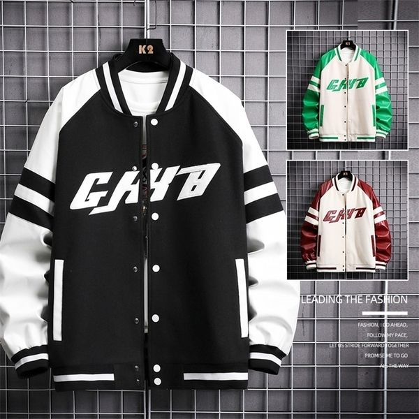 mens jackets letter splicing air pilot overcoat simple and stylish baseball coats hip hop male college varsity jacket 220930, Black;brown
mens jackets letter splicing air pilot overcoat simple and stylish baseball coats hip hop male college varsity jacket 220930, Black;brown