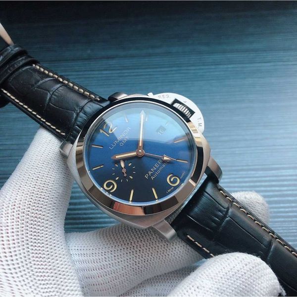luxury watches for mens mechanical watch paneraiss swiss automatic sapphire mirror 44mm 13mm imported leather watchband brand italy sport wr, Slivery;brown
luxury watches for mens mechanical watch paneraiss swiss automatic sapphire mirror 44mm 13mm imported leather watchband brand italy sport wr, Slivery;brown