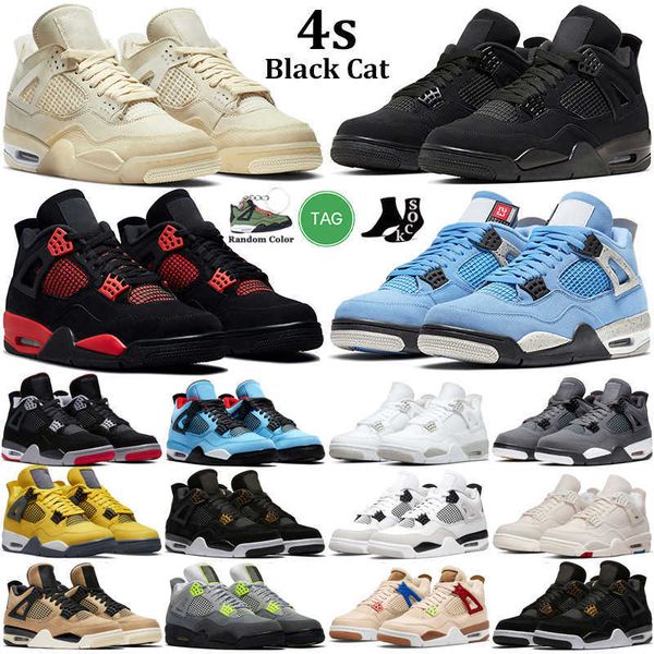 2022 4 4s men basketball shoes women military black cat fire red thunder university blue white oreo sail bred infrared mens trainers outdoor
2022 4 4s men basketball shoes women military black cat fire red thunder university blue white oreo sail bred infrared mens trainers outdoor