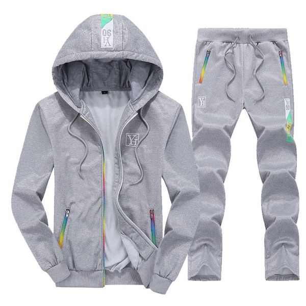 bumpybeast sporting suit mens hoodie zipper cardigan pants suits designer tracksuit two piece set men clothing sets plus asia size233m, Gray
bumpybeast sporting suit mens hoodie zipper cardigan pants suits designer tracksuit two piece set men clothing sets plus asia size233m, Gray