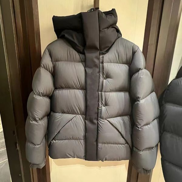 down jacket for men black madeir winter coat hooded designer chest pocket puffer stand collar
down jacket for men black madeir winter coat hooded designer chest pocket puffer stand collar