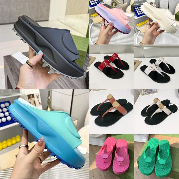 platform sandals designer slides sandal slippers flip flops casual slipper luxury flat thick bottom pink white candy colors, Black
platform sandals designer slides sandal slippers flip flops casual slipper luxury flat thick bottom pink white candy colors, Black