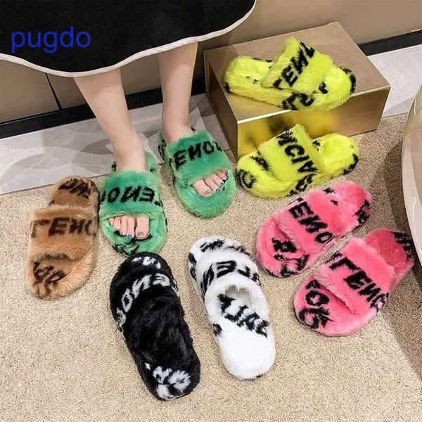 designer ba lenciaga winter slippers online shop fashionable letter woolen slippers for women to wear outside i, Black
designer ba lenciaga winter slippers online shop fashionable letter woolen slippers for women to wear outside i, Black