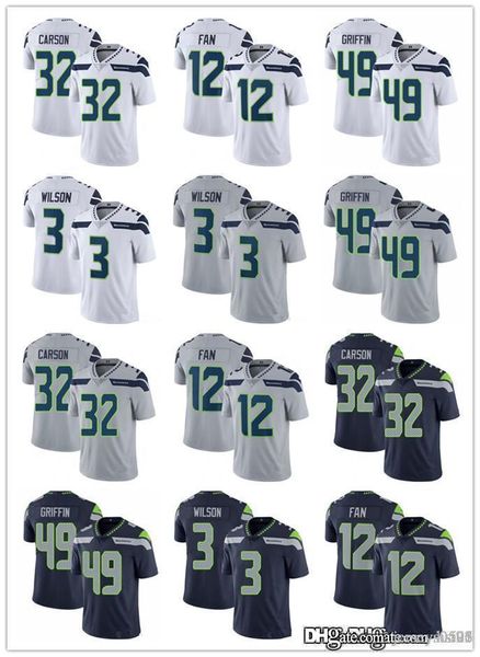 college wear men women youth 3 russell wilson 49 shaquem griffin 12th fan 32 chris carson football jerseys, Black
college wear men women youth 3 russell wilson 49 shaquem griffin 12th fan 32 chris carson football jerseys, Black