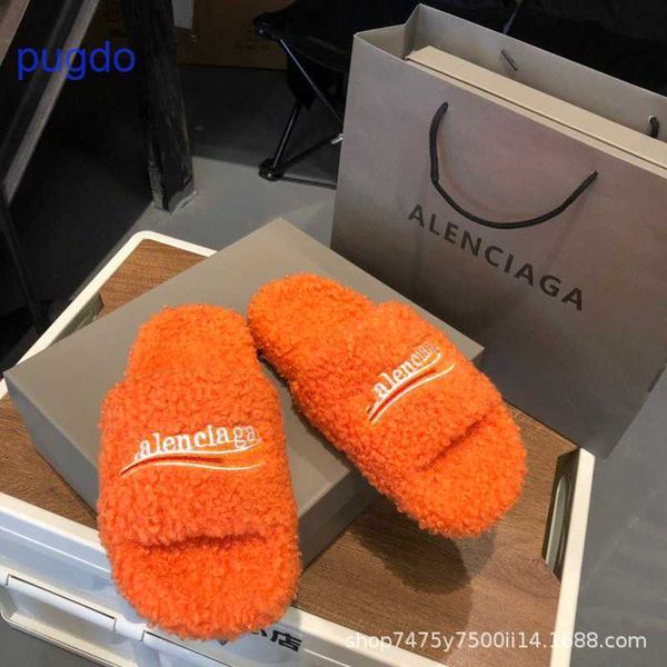 designer ba lenciaga winter slippers online shop high version b family paris one word woolen slipper women 2023, Black
designer ba lenciaga winter slippers online shop high version b family paris one word woolen slipper women 2023, Black
