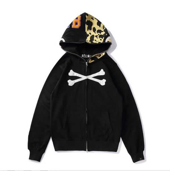 hoodie fall/winter camouflage zipper cardigan shark designer polo hoodie men's fashion couples sweatshirt m-3xl, Black
hoodie fall/winter camouflage zipper cardigan shark designer polo hoodie men's fashion couples sweatshirt m-3xl, Black