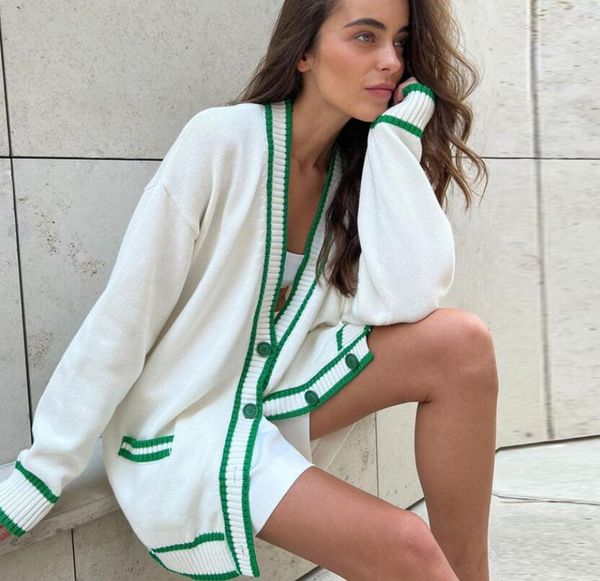 women's sweaters for cardigan ladies winter long sleeve v neck knitted coat female casual apple crop top, White;black
women's sweaters for cardigan ladies winter long sleeve v neck knitted coat female casual apple crop top, White;black