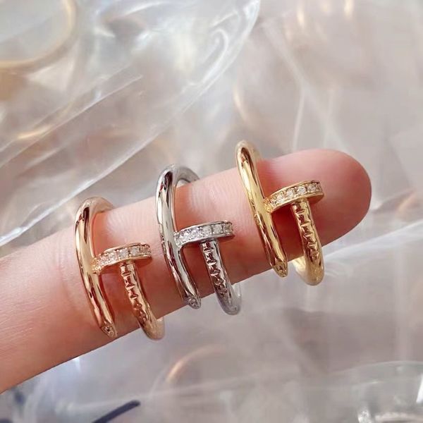 nail ring fashion designer women's ring boys girls lovers wedding gift 316l stainless steel jewelry factory wholesale and retail, Slivery;golden
nail ring fashion designer women's ring boys girls lovers wedding gift 316l stainless steel jewelry factory wholesale and retail, Slivery;golden