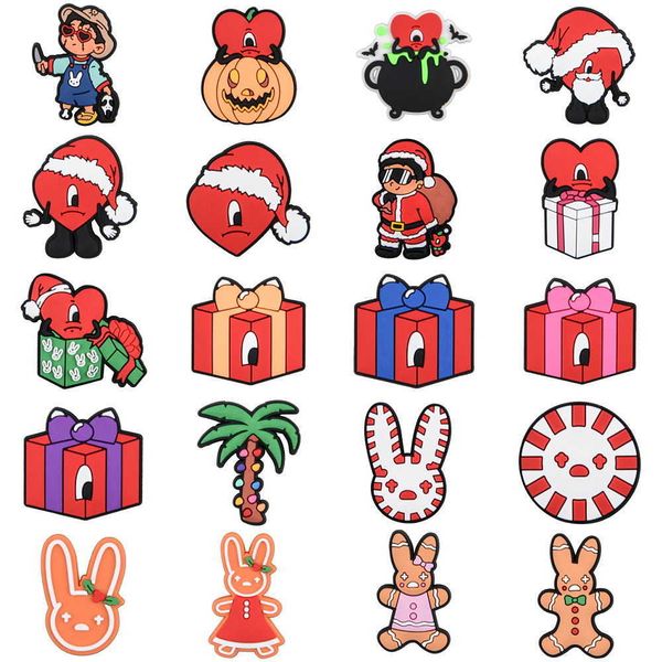 new designer soft pvc bad bunny christmas halloween shoe charms texas houston charm, White;pink
new designer soft pvc bad bunny christmas halloween shoe charms texas houston charm, White;pink