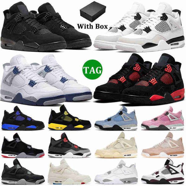 with box 4 basketball shoes men women 4s military black cat university blue red thunder white oreo cactus jack bred mens trainers outdoor
with box 4 basketball shoes men women 4s military black cat university blue red thunder white oreo cactus jack bred mens trainers outdoor