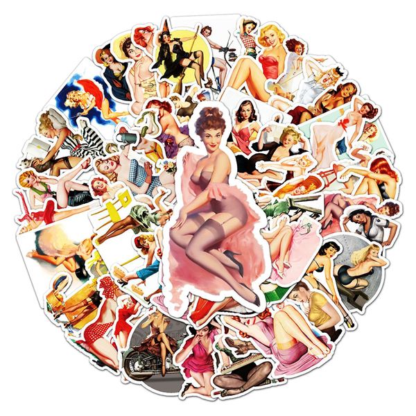 50pcs pinup girl stickers retro motorcycle girl for adults waterproof vintage sticker
50pcs pinup girl stickers retro motorcycle girl for adults waterproof vintage sticker