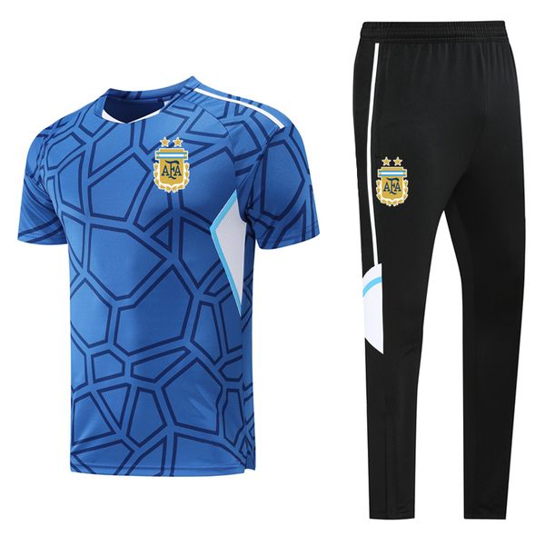 2022-2023 argentina running sets soccer short sleeve training jerseys set football sportswear suit sports jersey and pants kits mens tracksu, Black;blue
2022-2023 argentina running sets soccer short sleeve training jerseys set football sportswear suit sports jersey and pants kits mens tracksu, Black;blue