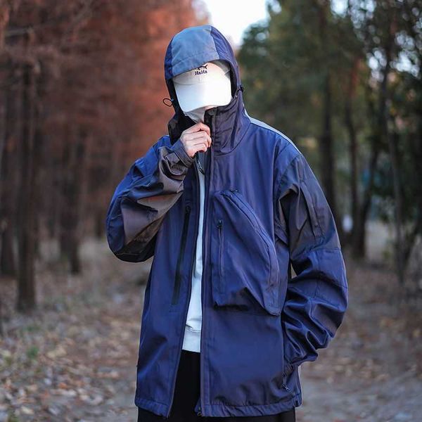 22ss mens jacket designer hoodie functional wind nylon waterproof hooded jackets loose casual zipper cardigan man outdoor sportswear, Black;brown
22ss mens jacket designer hoodie functional wind nylon waterproof hooded jackets loose casual zipper cardigan man outdoor sportswear, Black;brown