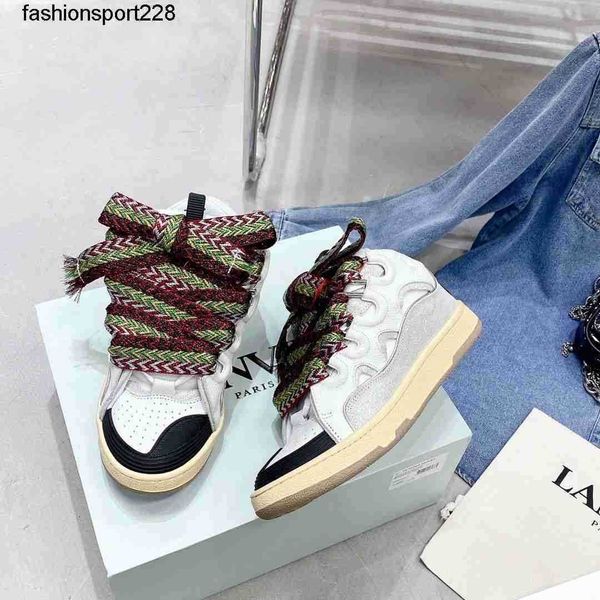dress shoes designer lanvins color three generation thick sole casual sports couple new forrest gump shoes lace up shoe, Black
dress shoes designer lanvins color three generation thick sole casual sports couple new forrest gump shoes lace up shoe, Black