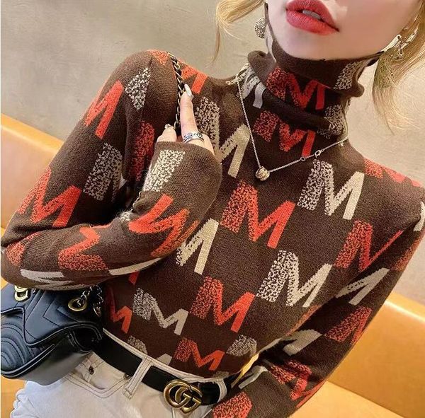 2023 women's sweaters for vintage print long sleeve turtleneck t shirt fop autumn winter chic basic tee shirt, White;black
2023 women's sweaters for vintage print long sleeve turtleneck t shirt fop autumn winter chic basic tee shirt, White;black
