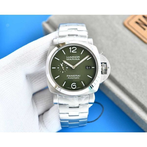luxury watches for mens mechanical watch paneraiss swiss automatic movement sapphire mirror size 44mm 13mm 904 steel watchband brand italy s, Slivery;brown
luxury watches for mens mechanical watch paneraiss swiss automatic movement sapphire mirror size 44mm 13mm 904 steel watchband brand italy s, Slivery;brown