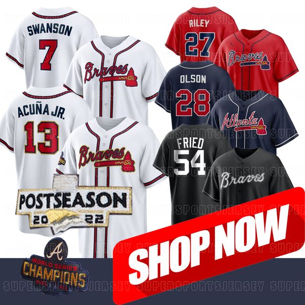 atlanta postseaon 2022 braves jersey men women youth swanson austin riley matt olson marcell ozuna ronald acuna jr. duvall travis d'arn, Blue;black
atlanta postseaon 2022 braves jersey men women youth swanson austin riley matt olson marcell ozuna ronald acuna jr. duvall travis d'arn, Blue;black