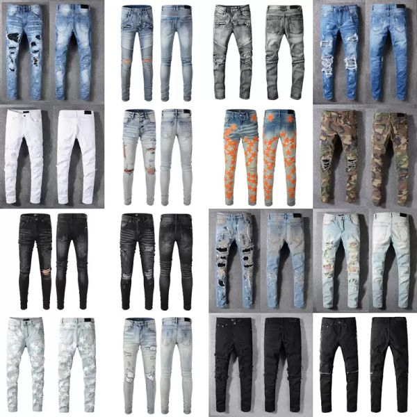 new fashion grey jeans for man designer skinny fit rip skull slim biker mens denim distress cult rapper street hip hop curvy long straight l, Blue
new fashion grey jeans for man designer skinny fit rip skull slim biker mens denim distress cult rapper street hip hop curvy long straight l, Blue
