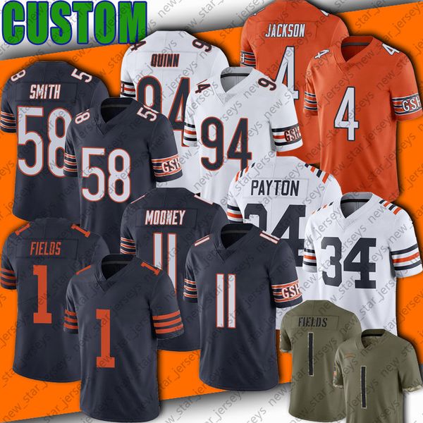1 justin fields football jersey cole kmet khalil herbert montgomery dante pettis darnell mooney jerseys chicago bears walter payton eddie ja, Black;red
1 justin fields football jersey cole kmet khalil herbert montgomery dante pettis darnell mooney jerseys chicago bears walter payton eddie ja, Black;red