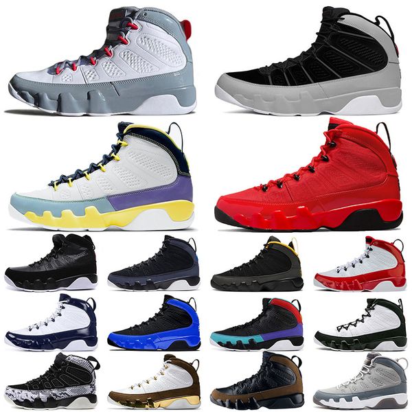 9s olive concord basketball shoes jumpman 9 men chile red particle grey change the world space jam women trainers unc statue university gold
