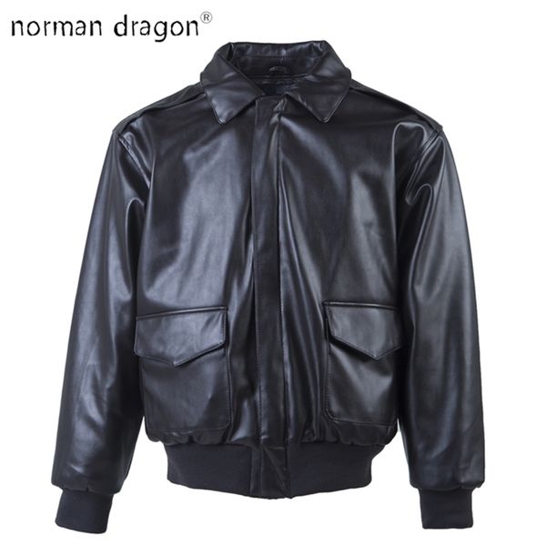 mens jackets a2 leather military tactical male army flight bomber jacket baseball varsity college pilot air force coat for men 220930, Black;brown
mens jackets a2 leather military tactical male army flight bomber jacket baseball varsity college pilot air force coat for men 220930, Black;brown